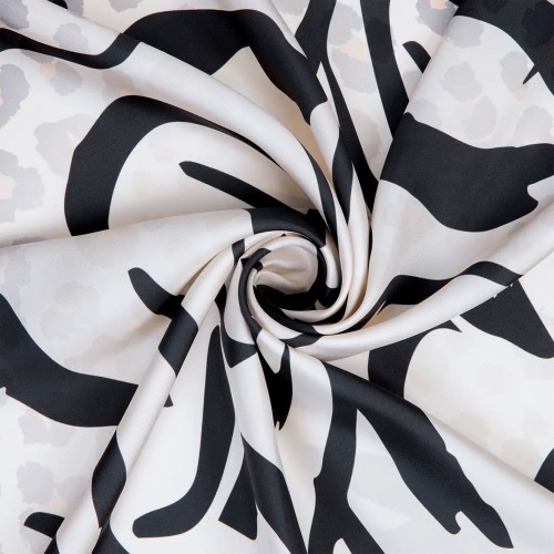 Zerafetim Zebra Desen Haki Exclusive Eşarp