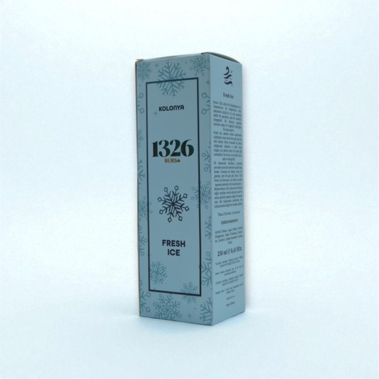 Bursa 1326 Fresh Ice Kolonya 250ml – Ferahlatıcı Deniz Esintisi Bursa 1326 Fresh Ice Kolonya 250ml – Ferahlatıcı Deniz Esintisi
