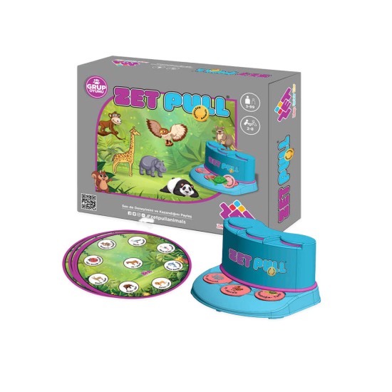 Zet Pull Animals Zeka ve Eğlence Oyunu
